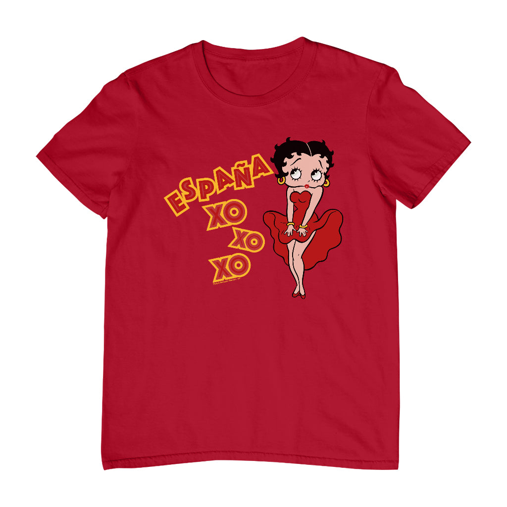 Betty Boop Espana XO XO XO Men's T-Shirt