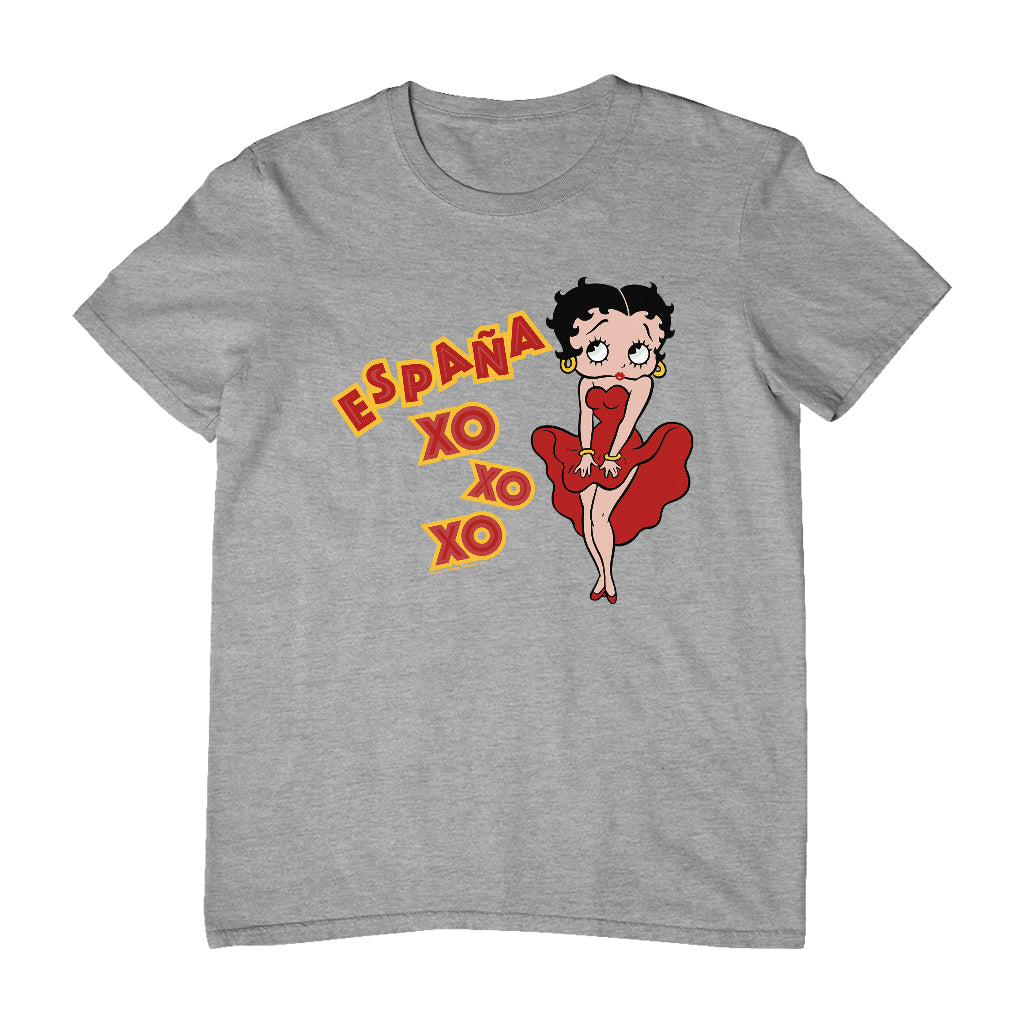Betty Boop Espana XO XO XO Men's T-Shirt