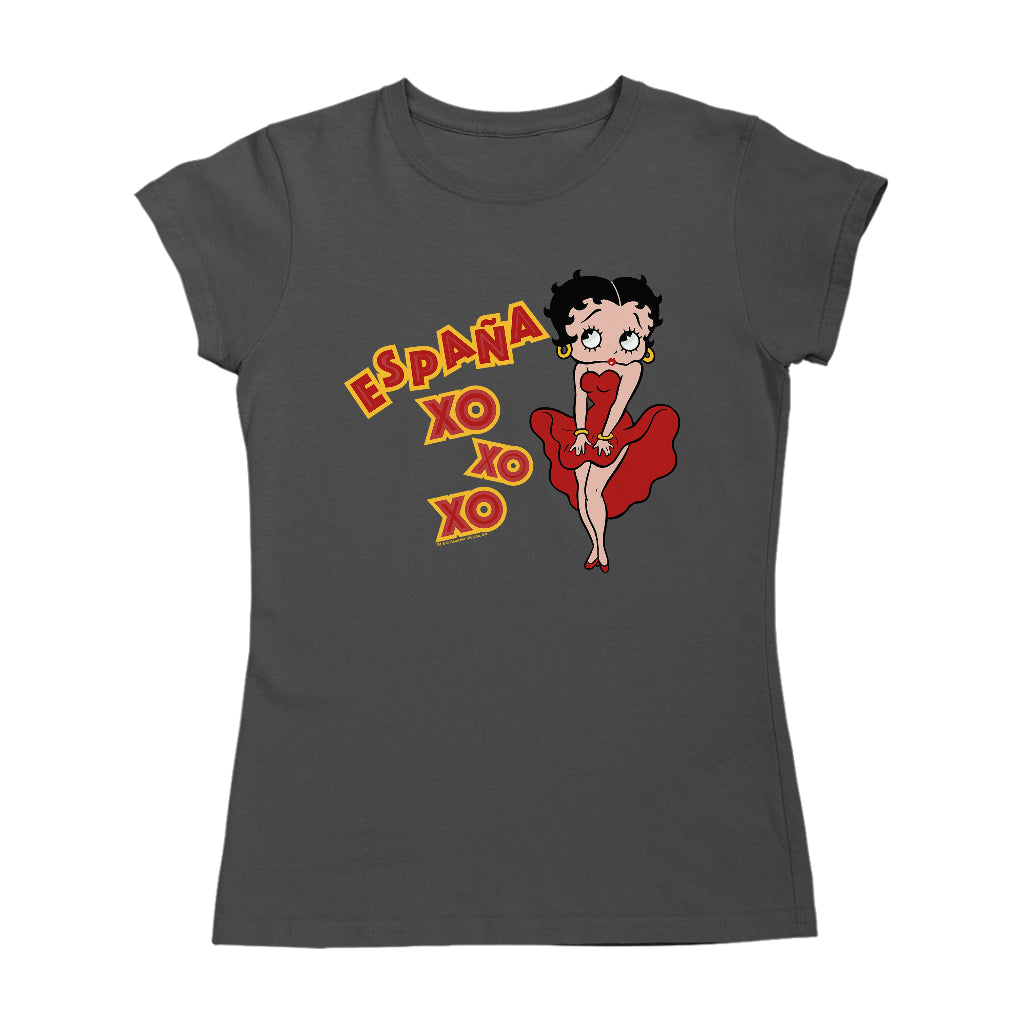 Betty Boop Espana XO XO XO Women's T-Shirt
