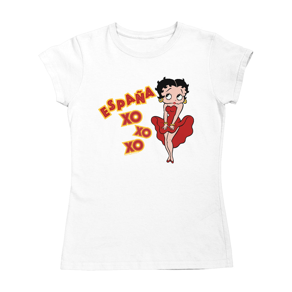 Betty Boop Espana XO XO XO Women's T-Shirt