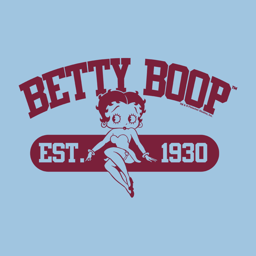 Betty Boop Est. 1930 Varsity Style Kids T-Shirt