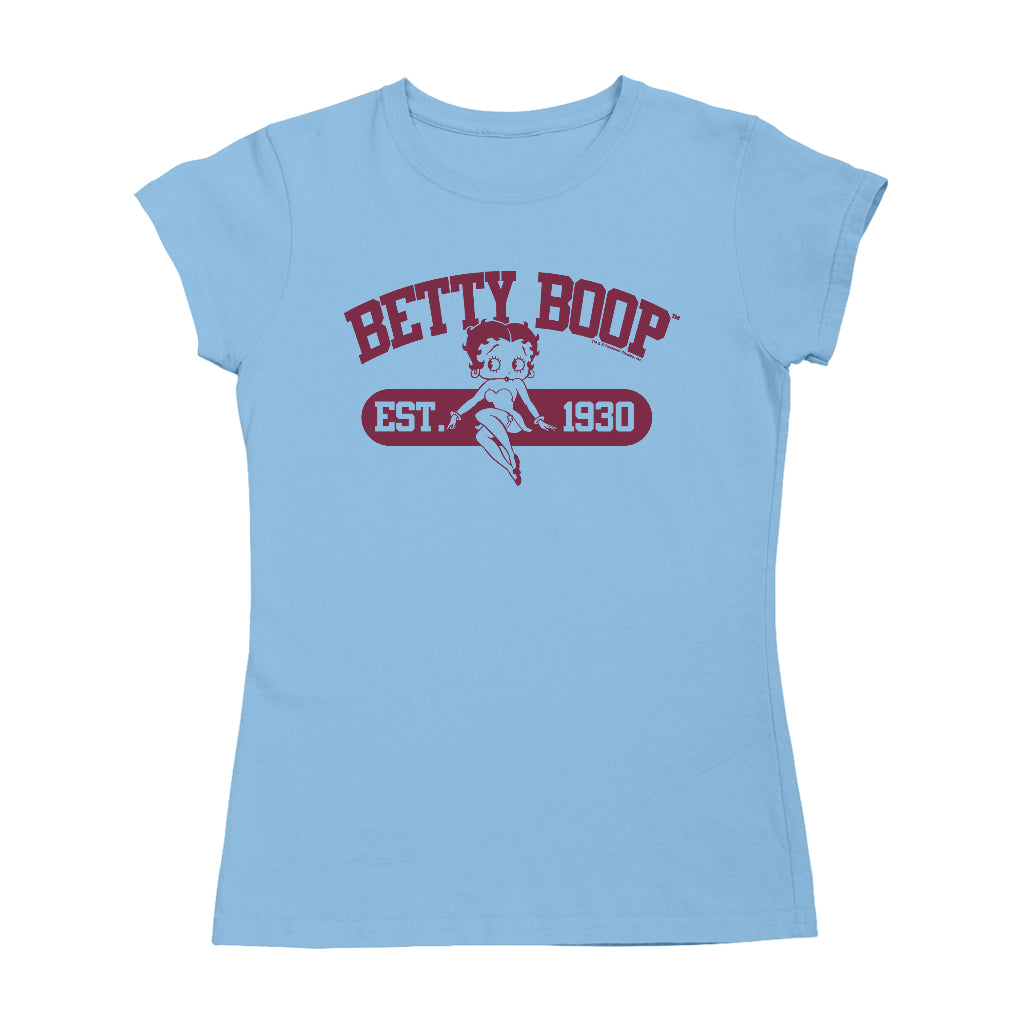 Betty Boop Est. 1930 Varsity Style Women's T-Shirt