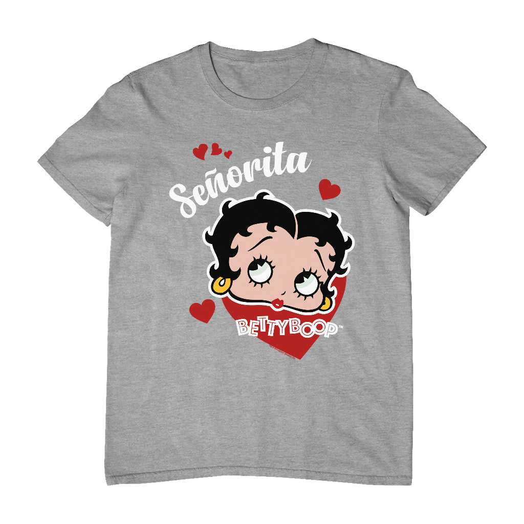 Betty Boop Senorita Hearts Men's T-Shirt