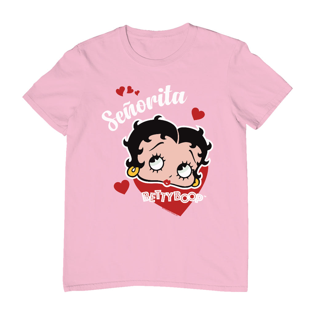 Betty Boop Senorita Hearts Men's T-Shirt