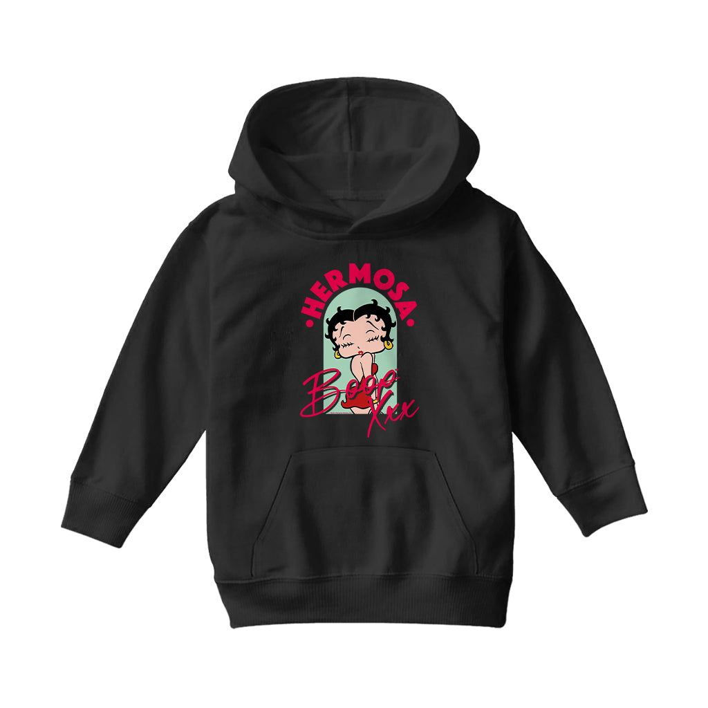 Betty Boop Hermosa Boop Kids Hooded Sweatshirt