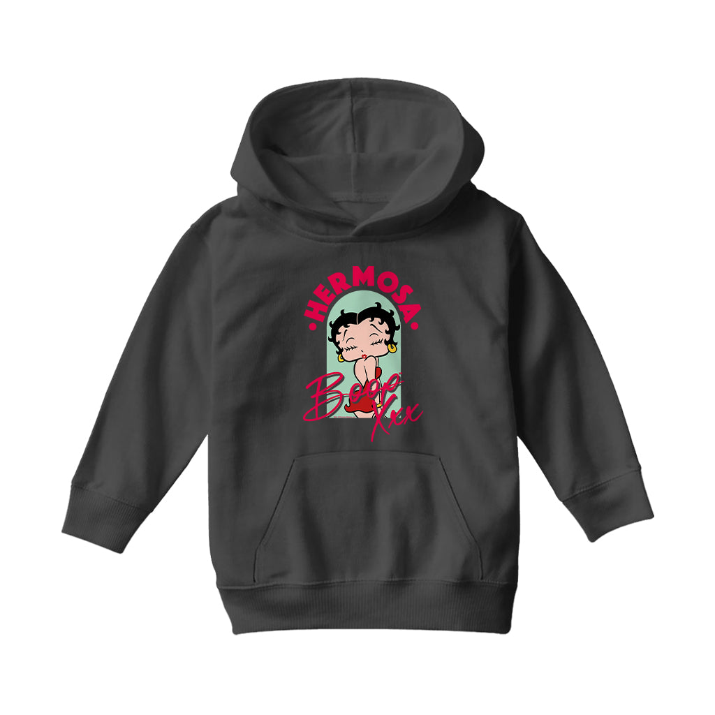 Betty Boop Hermosa Boop Kids Hooded Sweatshirt