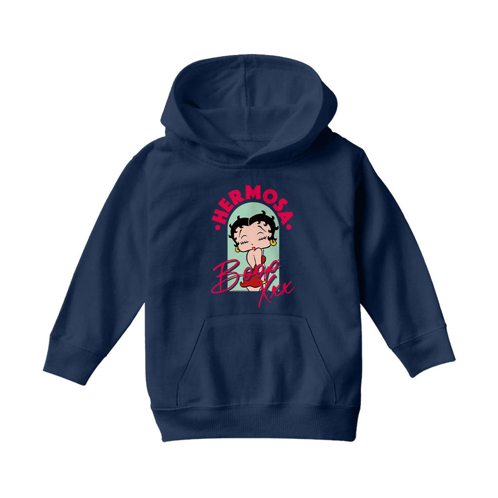 Betty Boop Hermosa Boop Kids Hooded Sweatshirt