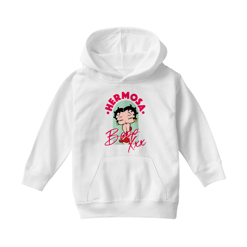 Betty Boop Hermosa Boop Kids Hooded Sweatshirt