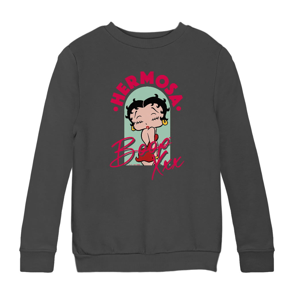 Betty Boop Hermosa Boop Kids Sweatshirt