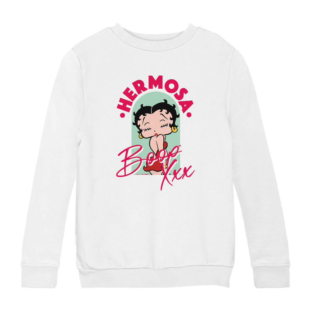 Betty Boop Hermosa Boop Kids Sweatshirt