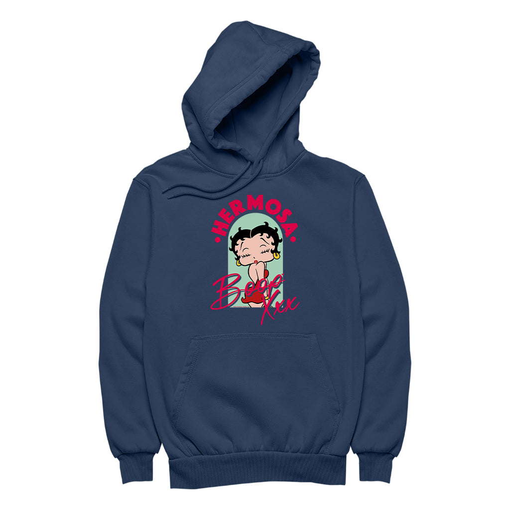 Betty Boop Hermosa Boop Men's Hooded Sweatshirt