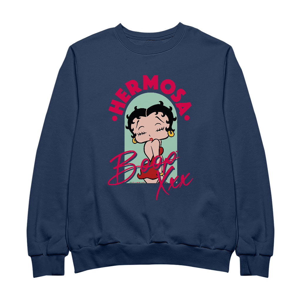 Betty Boop Hermosa Boop Men's Sweatshirt