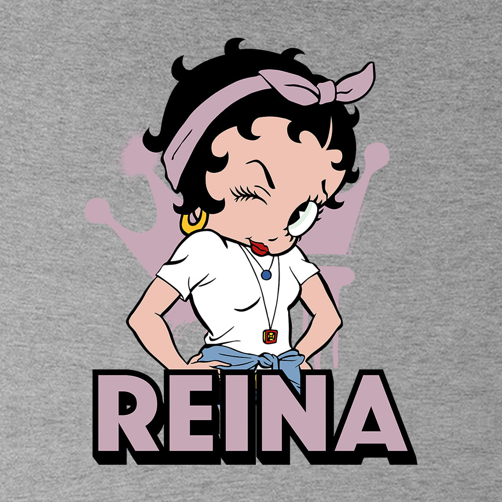 Betty Boop Reina Hair Tie Kids Hooded Sweatshirt