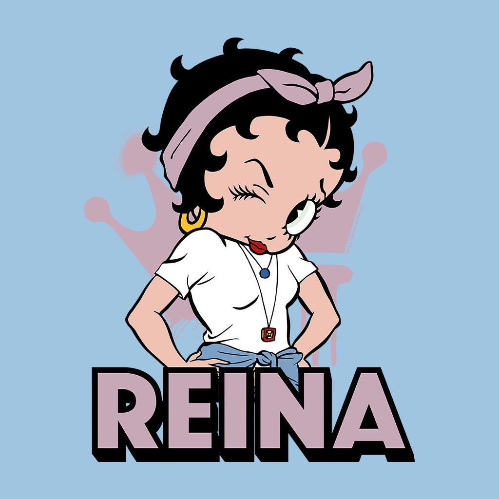 Betty Boop Reina Hair Tie Men's Sweatshirt