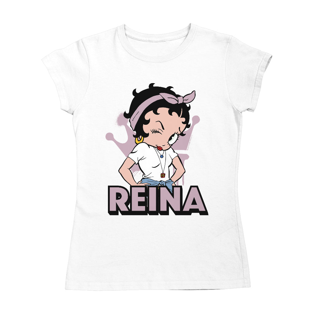 Betty Boop Reina Hair Tie Women's T-Shirt