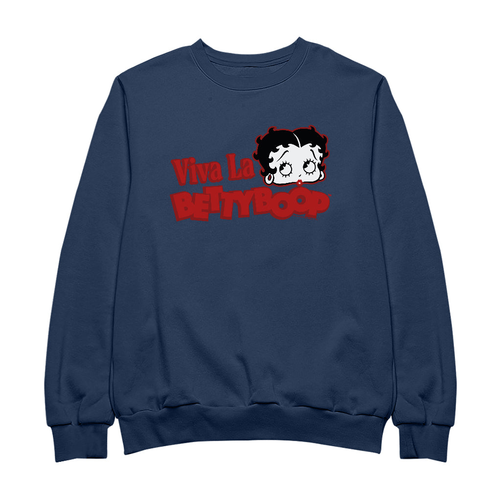 Betty Boop Viva La Betty Boop Men's Sweatshirt