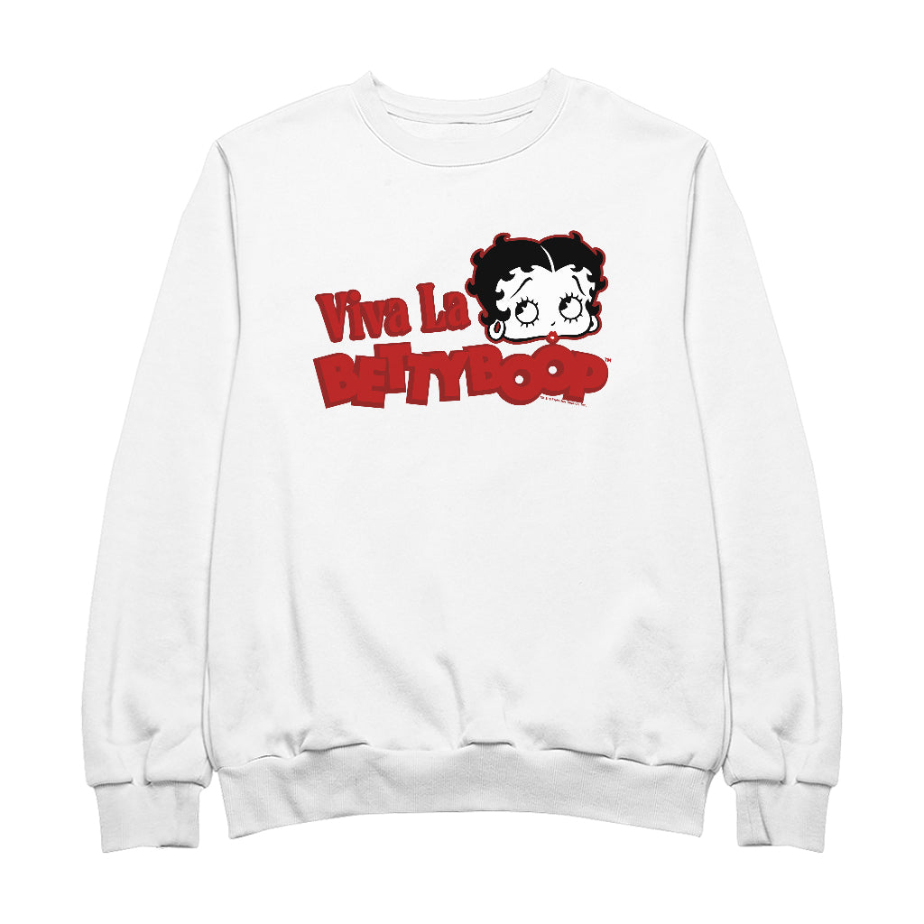 Betty Boop Viva La Betty Boop Women's Sweatshirt