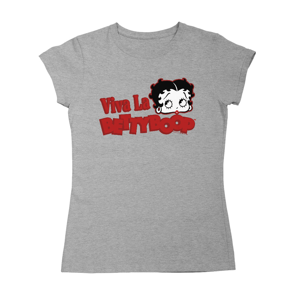 Betty Boop Viva La Betty Boop Women's T-Shirt