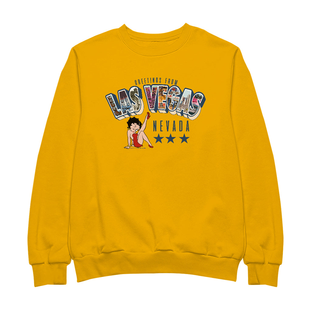 Betty Boop Las Vegas Nevada Men's Sweatshirt