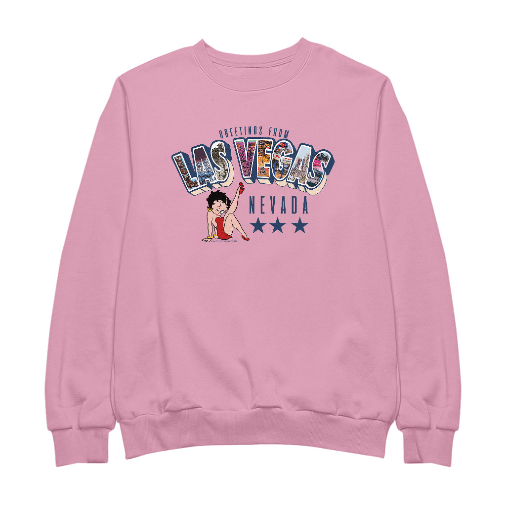 Betty Boop Las Vegas Nevada Men's Sweatshirt