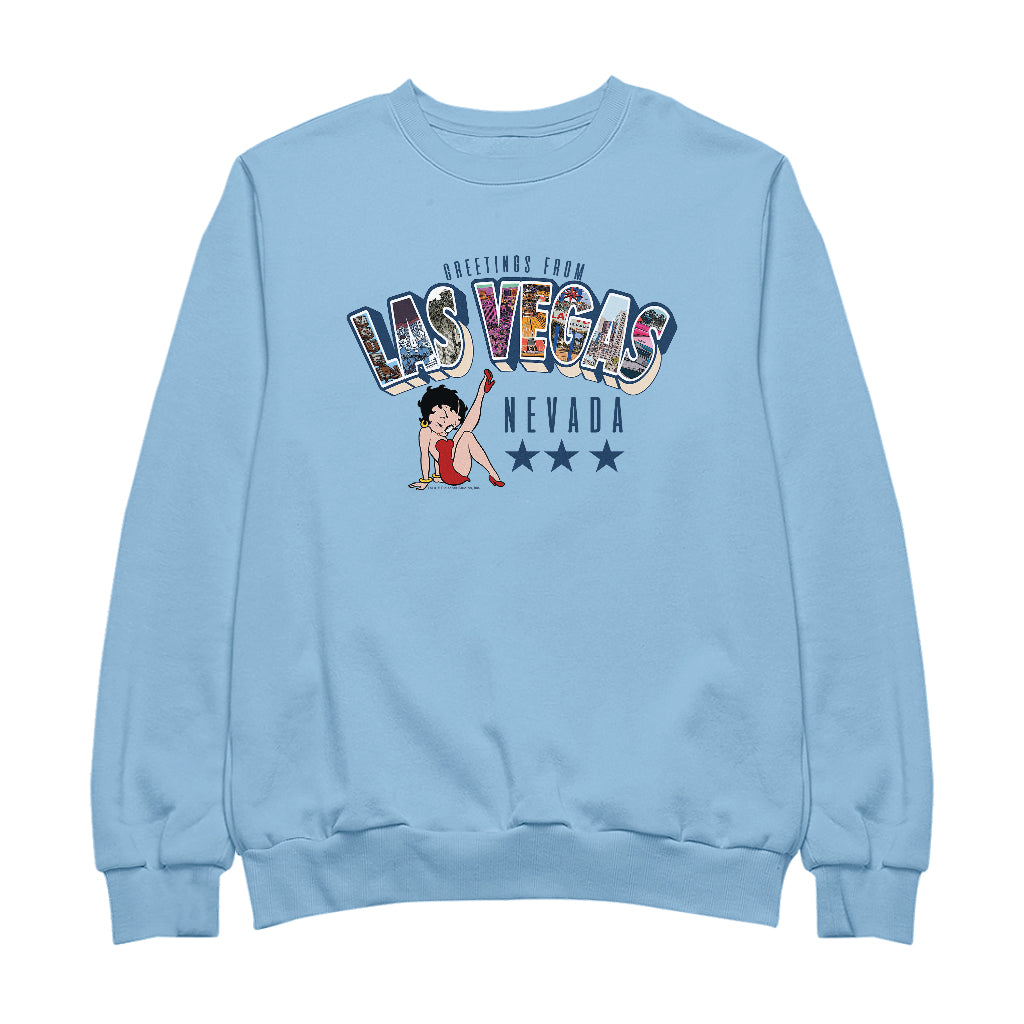 Betty Boop Las Vegas Nevada Men's Sweatshirt
