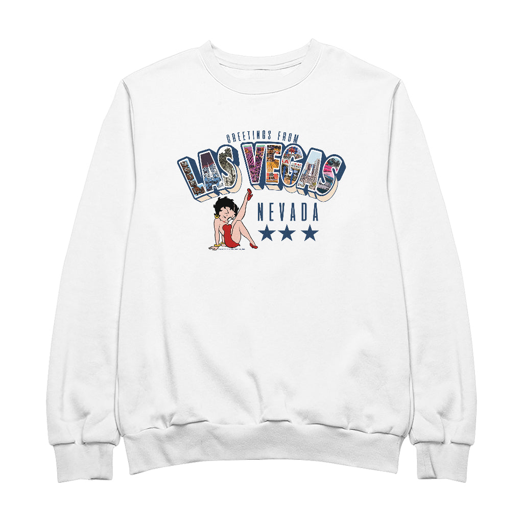 Betty Boop Las Vegas Nevada Men's Sweatshirt