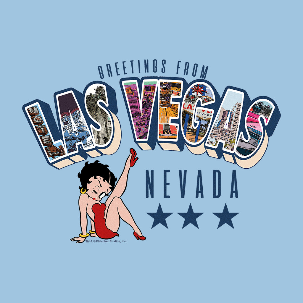 Betty Boop Las Vegas Nevada Women's Hooded Sweatshirt