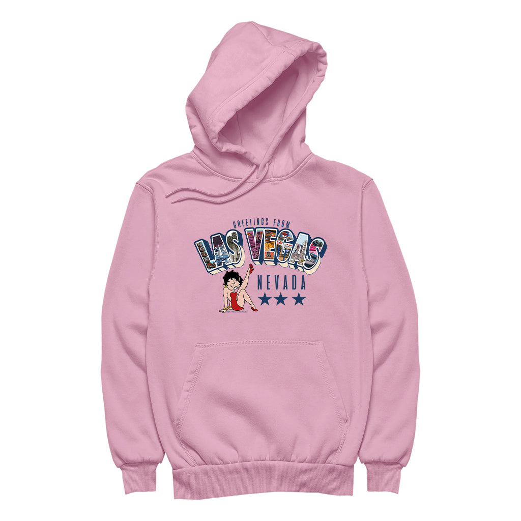 Betty Boop Las Vegas Nevada Women's Hooded Sweatshirt
