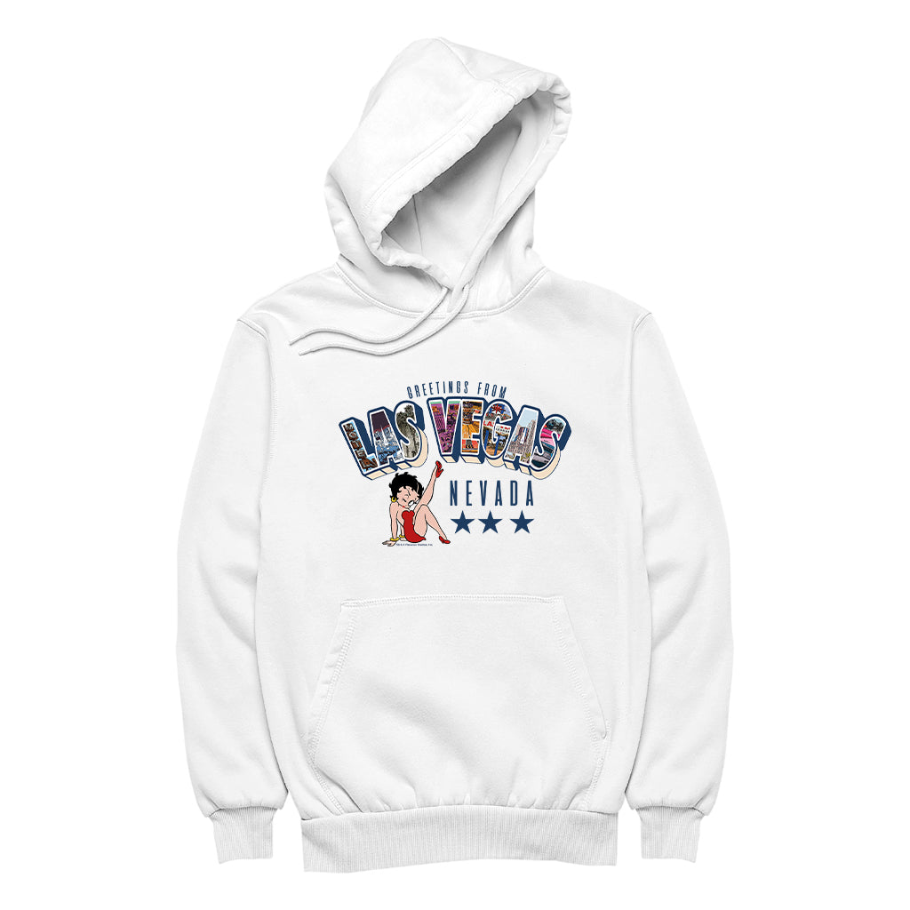 Betty Boop Las Vegas Nevada Women's Hooded Sweatshirt