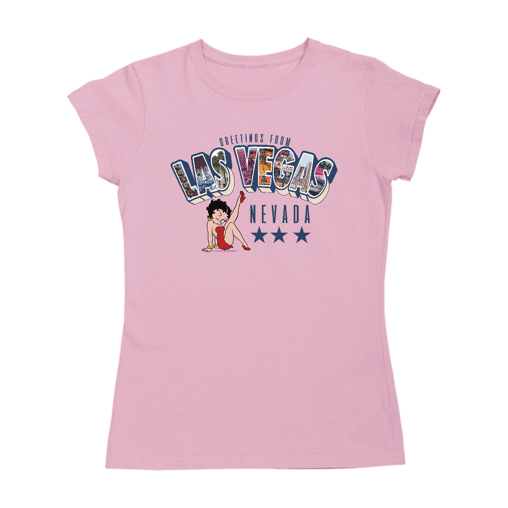 Betty Boop Las Vegas Nevada Women's T-Shirt