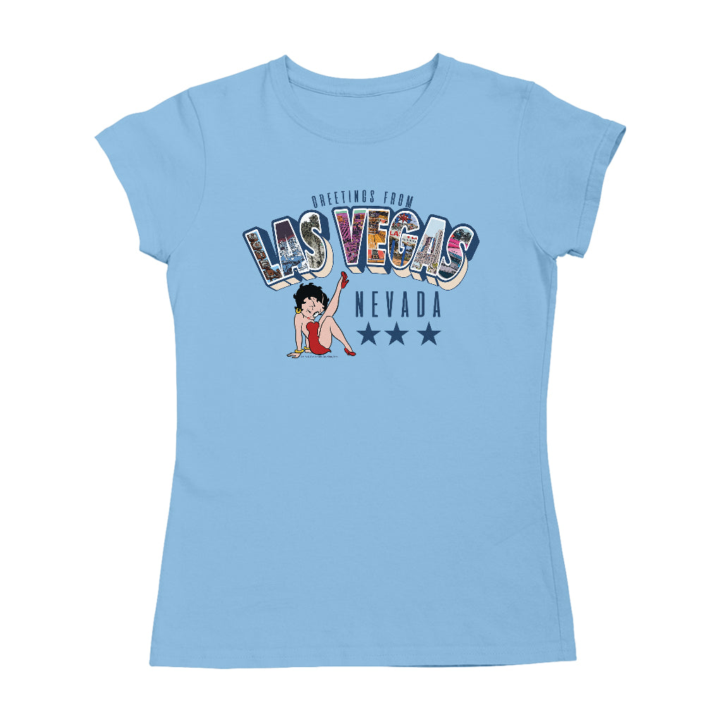 Betty Boop Las Vegas Nevada Women's T-Shirt