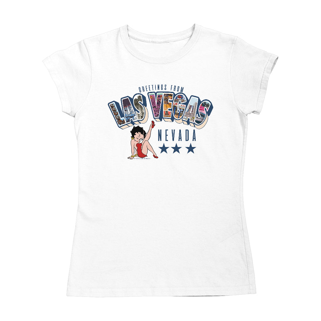Betty Boop Las Vegas Nevada Women's T-Shirt