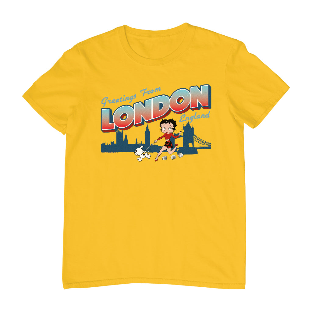 Betty Boop London England Men's T-Shirt