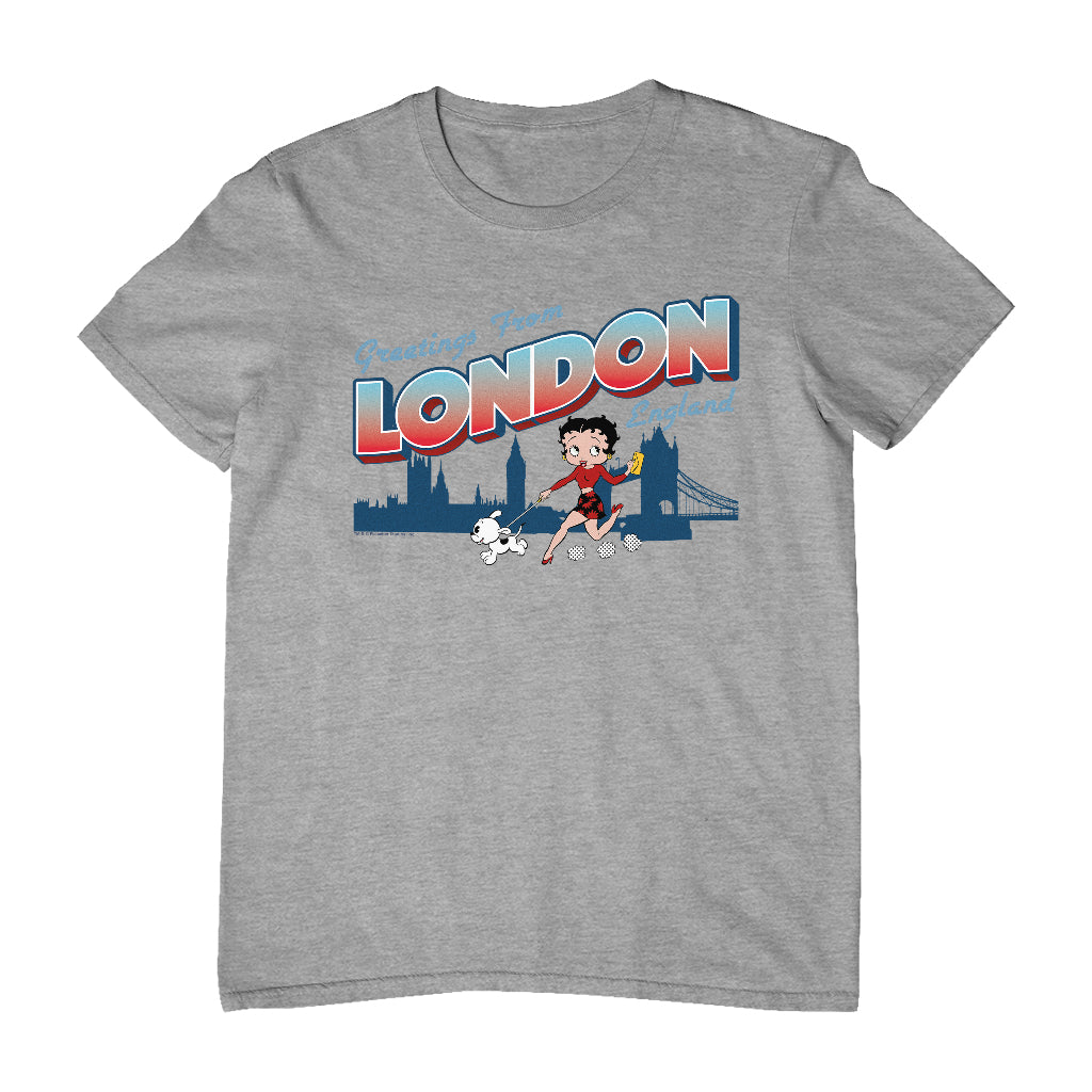 Betty Boop London England Men's T-Shirt