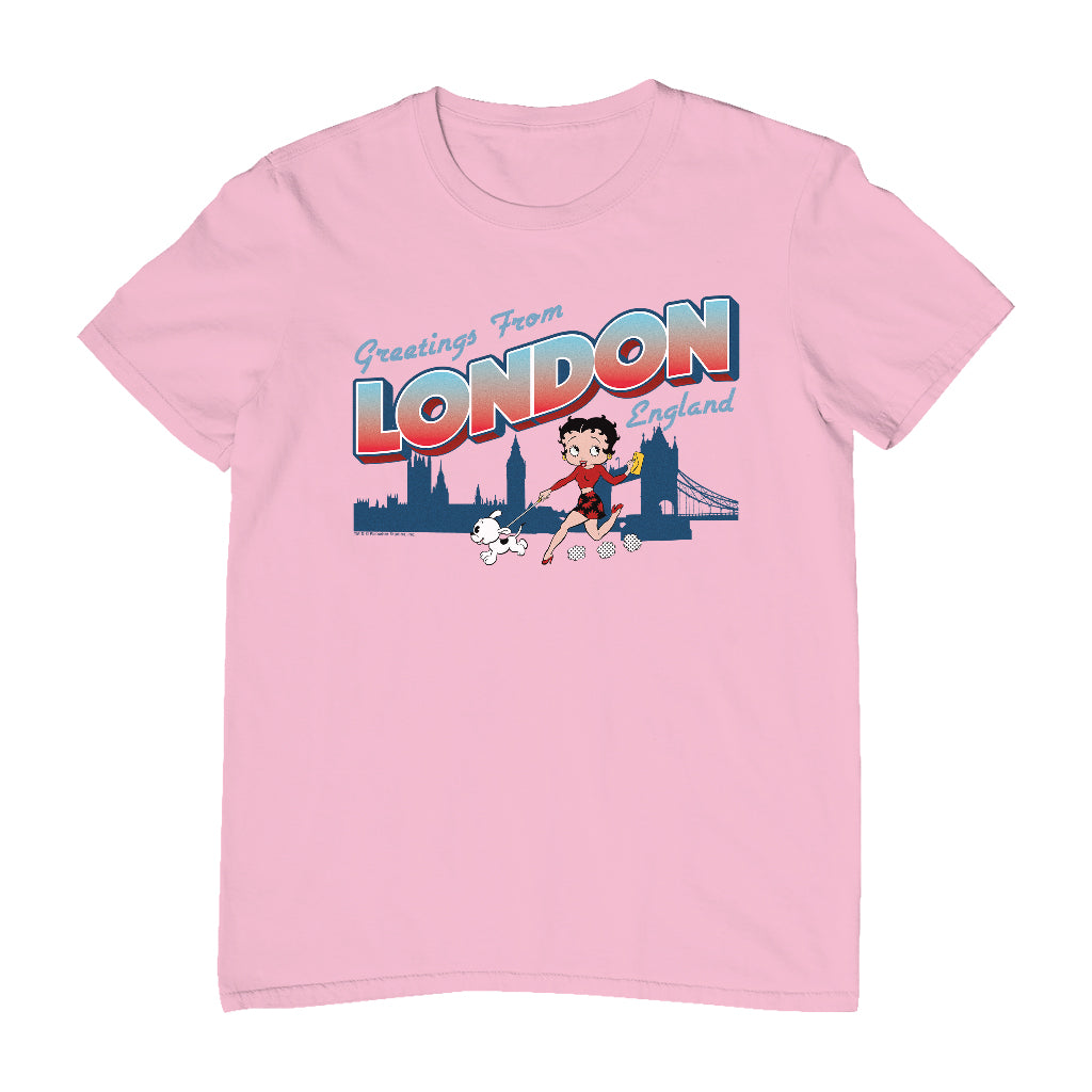 Betty Boop London England Men's T-Shirt