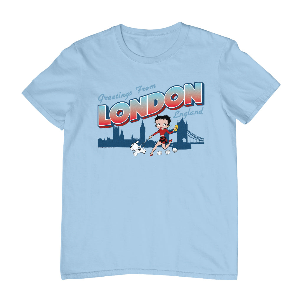 Betty Boop London England Men's T-Shirt