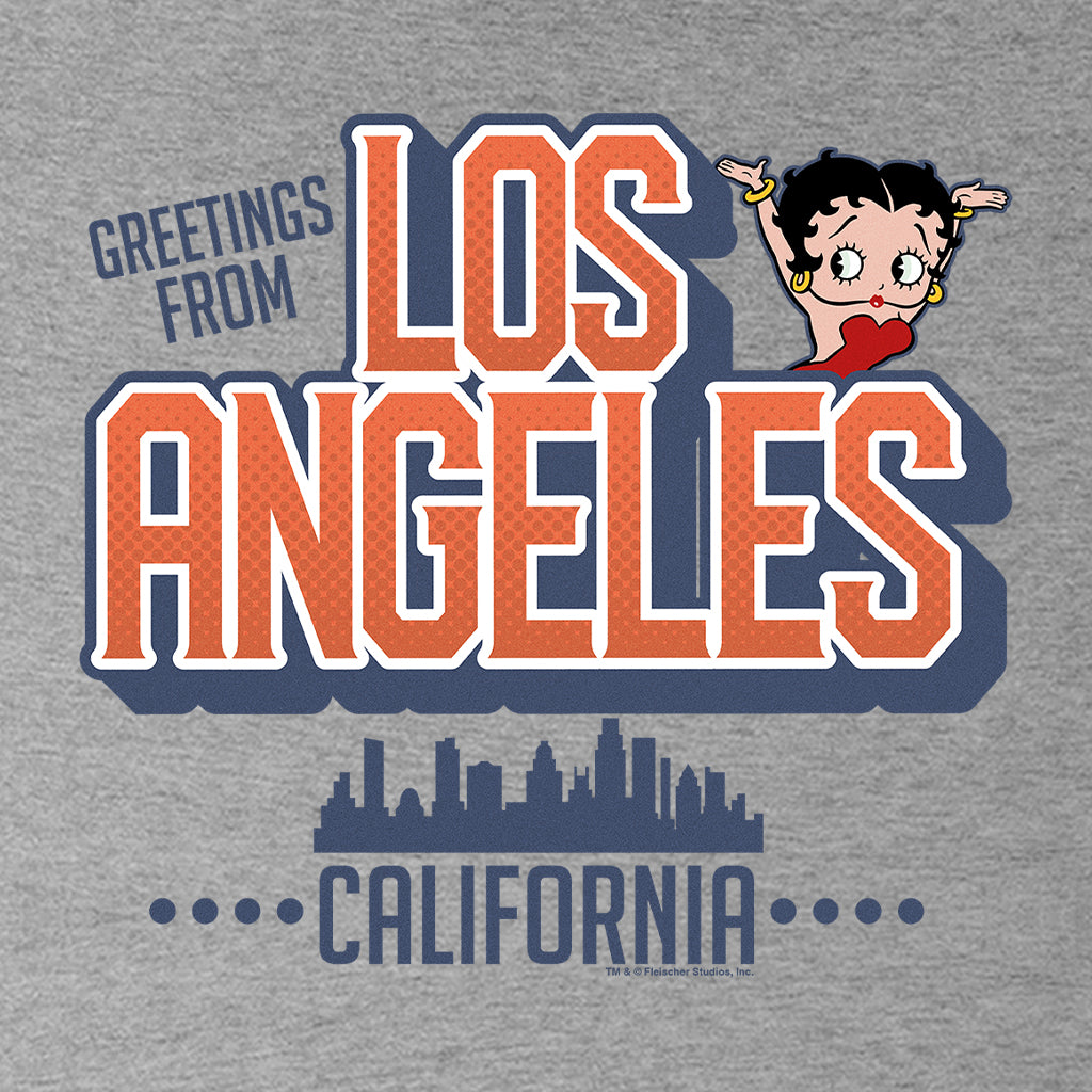 Betty Boop Los Angeles California Kids Sweatshirt