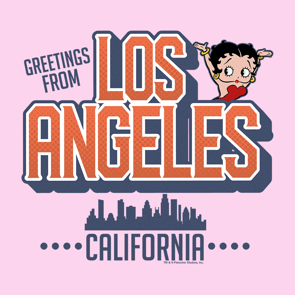 Betty Boop Los Angeles California Women's Sweatshirt