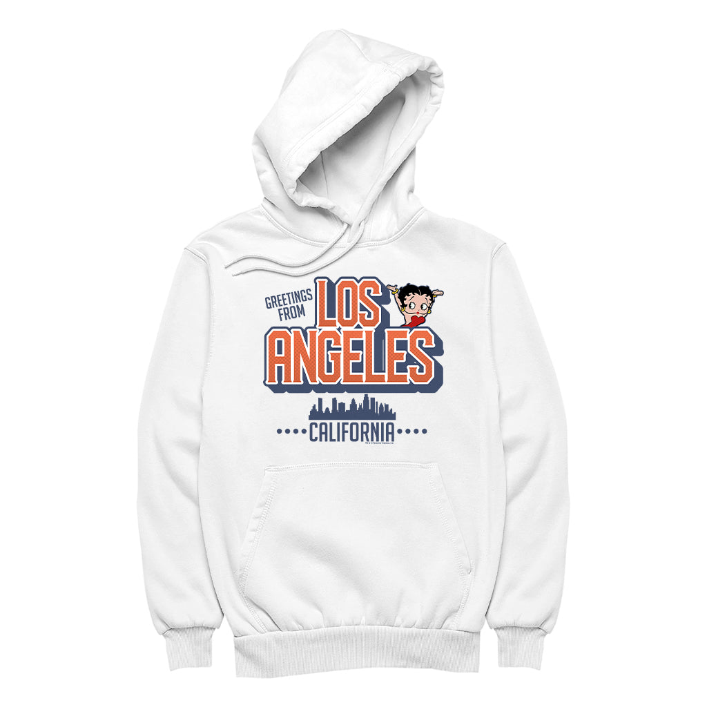 Betty Boop Los Angeles California Men's Hooded Sweatshirt