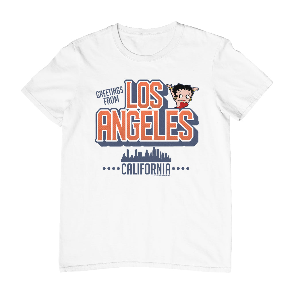 Betty Boop Los Angeles California Men's T-Shirt