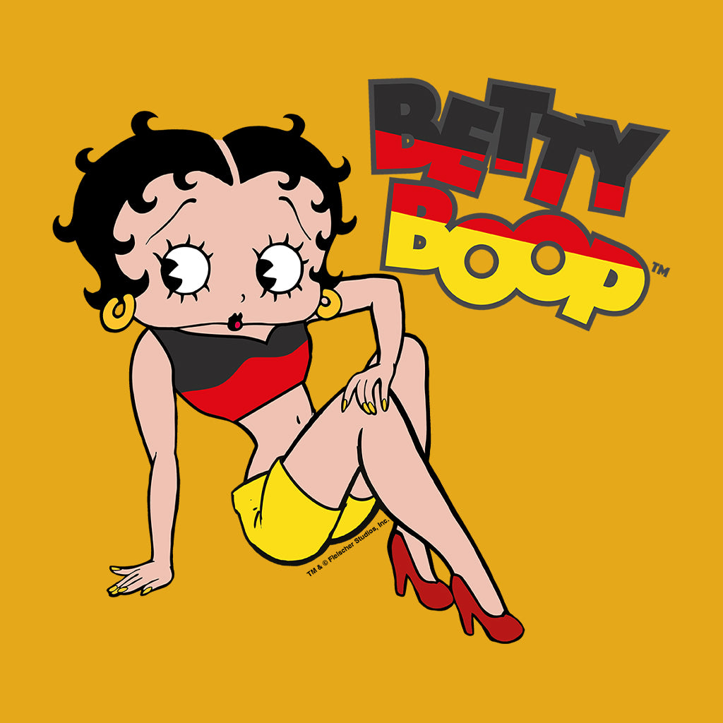 Betty Boop German Flag Clothing Women's Sweatshirt