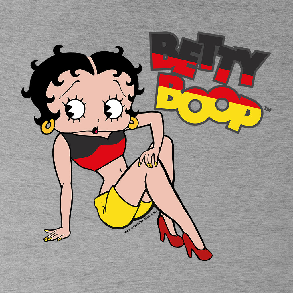 Betty Boop German Flag Clothing Kids Sweatshirt