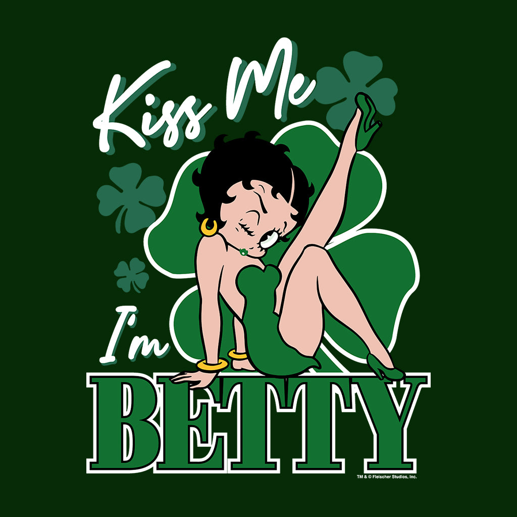 Kiss Me I'm Betty St Patrick's Day Men's Sweatshirt