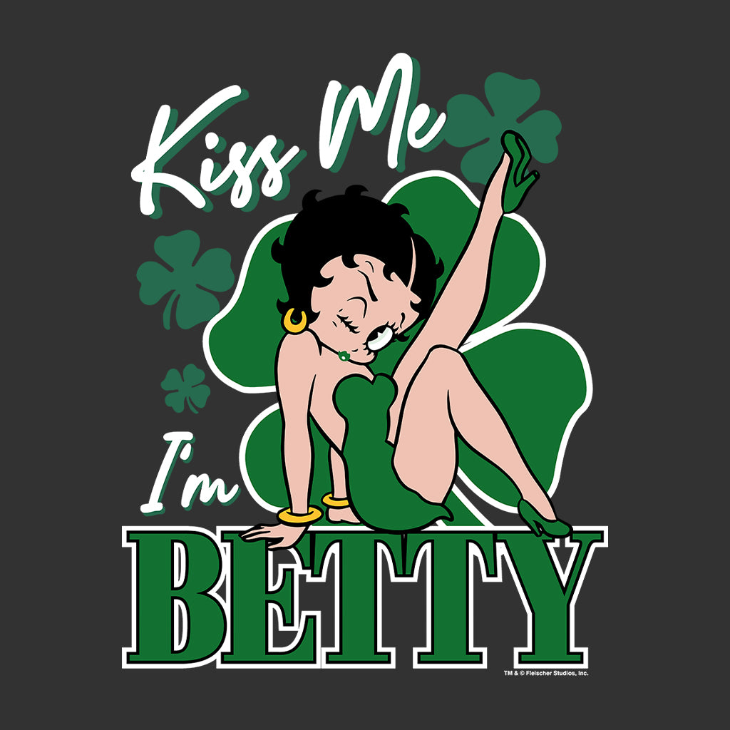 Kiss Me I'm Betty St Patrick's Day Men's Sweatshirt