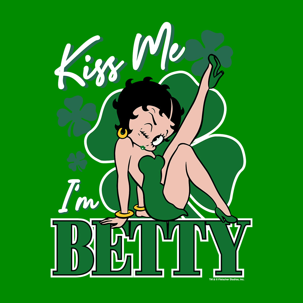 Kiss Me I'm Betty St Patrick's Day Men's Sweatshirt