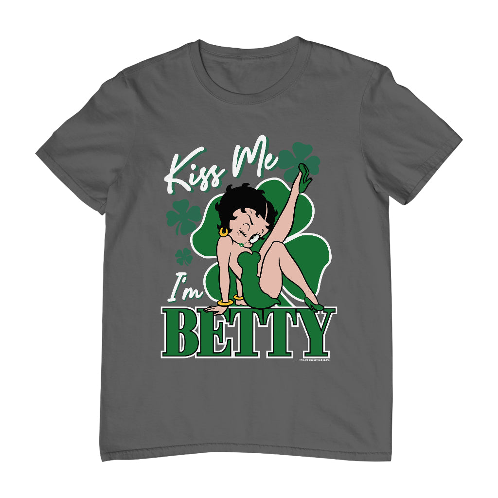Kiss Me I'm Betty St Patrick's Day Men's T-Shirt