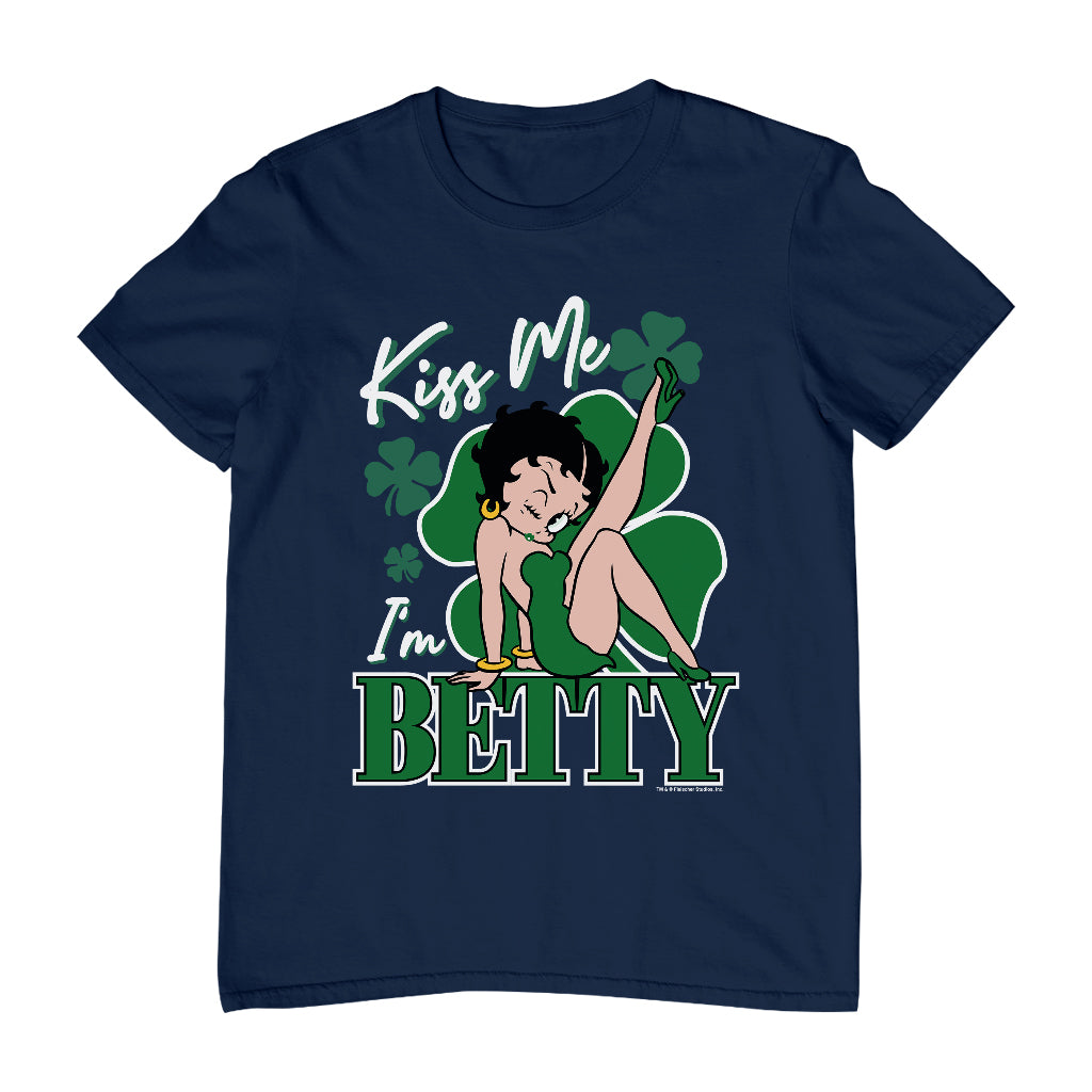Kiss Me I'm Betty St Patrick's Day Men's T-Shirt
