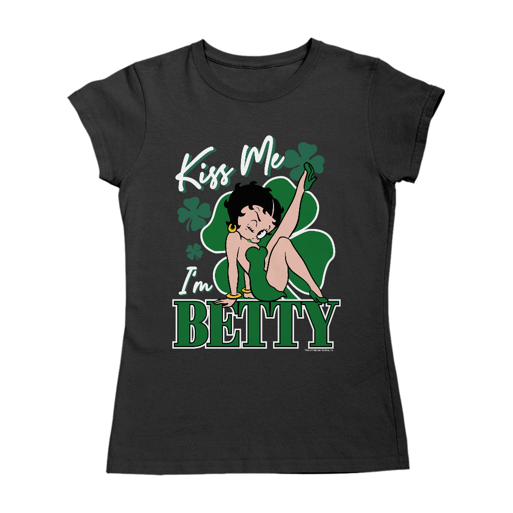 Kiss Me I'm Betty St Patrick's Day Women's T-Shirt