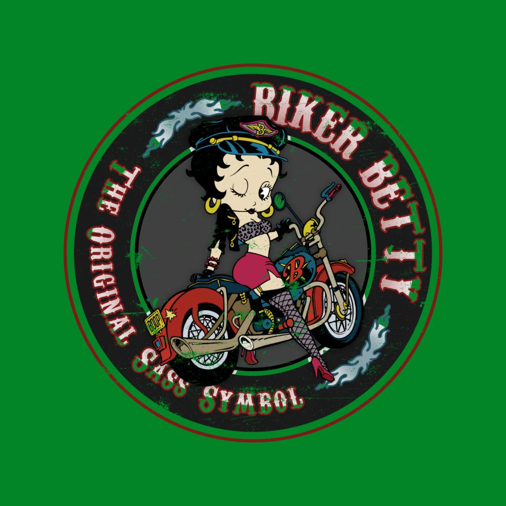 Betty Boop Biker Betty Women's Sweatshirt-Betty Boop Shop