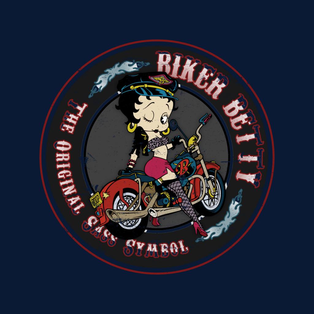 Betty Boop Biker Betty Women's Vest-Betty Boop Shop